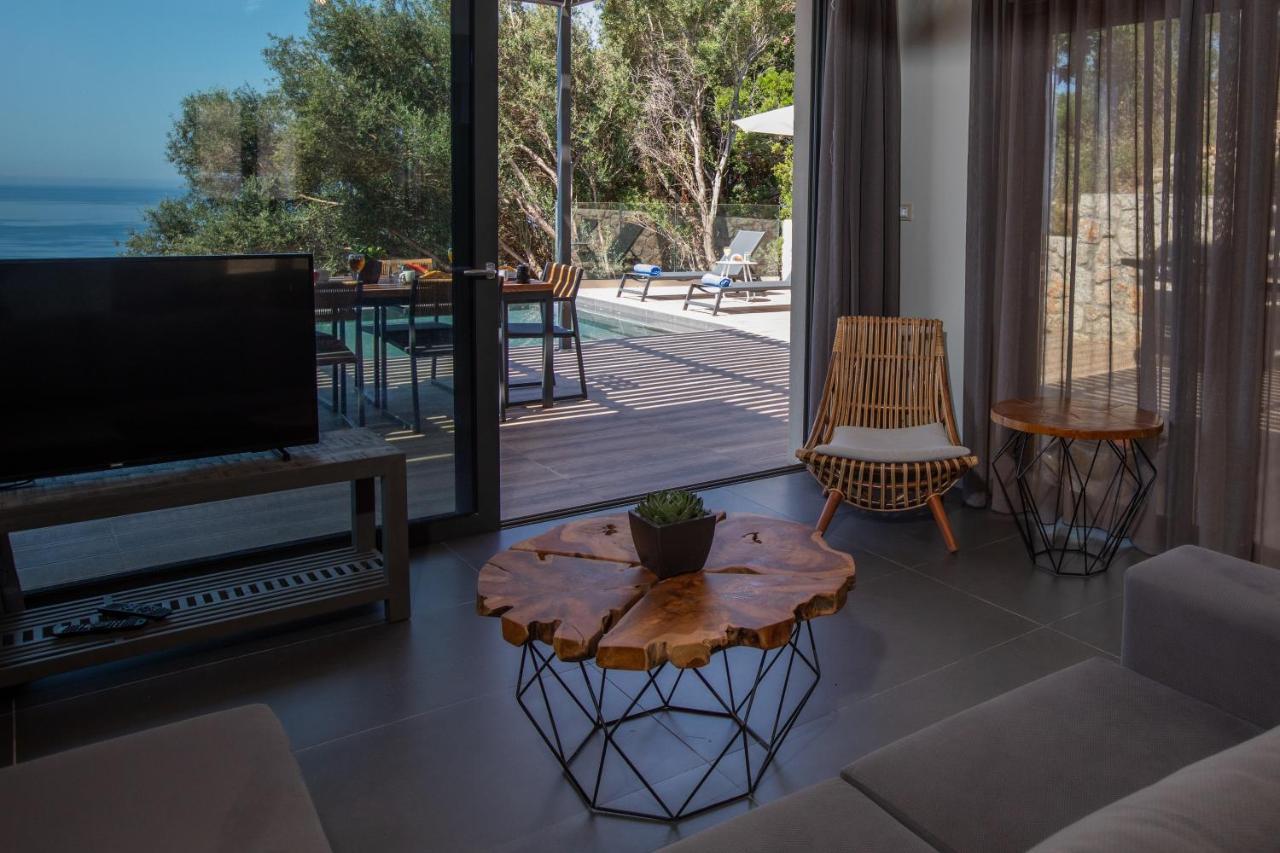 Brand New Villa Lefka With Private Pool At Platies Plateies Exterior foto